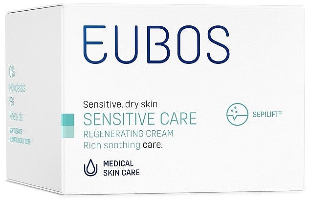 Regenerating Night Cream for Sensitive Skin - Eubos Med Sensitive Care Skin Regenerating Night Cream — photo N1