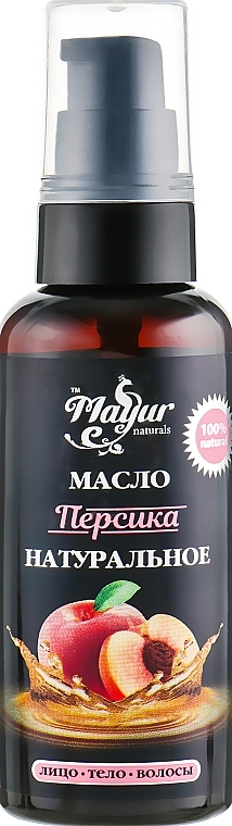 Natural Peach Oil - Mayur — photo N1