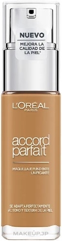 Foundation - L'Oreal Paris Perfect Match/Accord Parfait Liquid Super-Blendable Foundation SPF16 — photo 5.5N - Sun