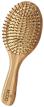 Fragrances, Perfumes, Cosmetics Oval Wooden Hairbrush - Mood Alcea Mood Spa Relax And Harmony Line
