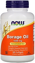 Borage Oil, 1000mg - Now Foods Borage Oil — photo N7