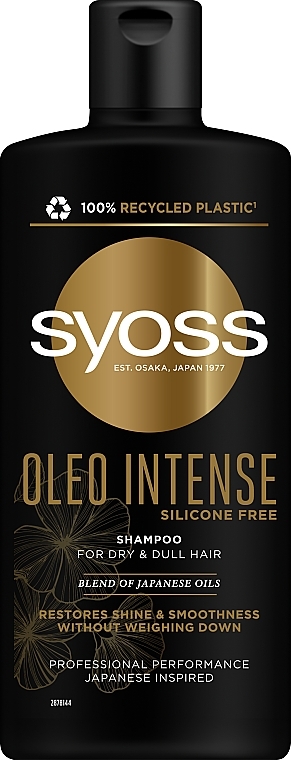 Shampoo for Dry & Dull Hair - Syoss Oleo Intense Shampoo — photo N1