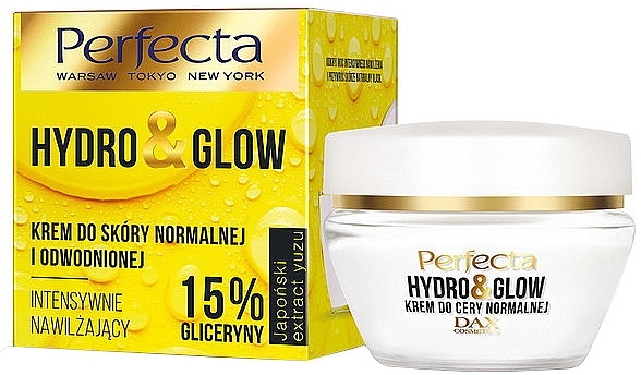 Cream for Normal and Dehydrated Skin - Perfecta Hydro & Glow Cream — photo N1