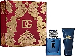 Dolce & Gabbana K - Set (edp/50ml+sh/gel/50ml) — photo N1