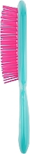 Hair Brush, turquoise and pink - Janeke Superbrush — photo N19