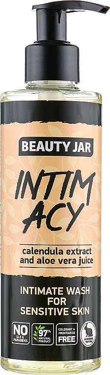 Intimate Wash Gel for Sensitive Skin "Intim Acy" - Beauty Jar Intimate Wash For Sensetive Skin — photo N5