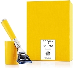 Fragrances, Perfumes, Cosmetics Shaving Razor, yellow - Acqua di Parma Barbiere Fusion Shaver