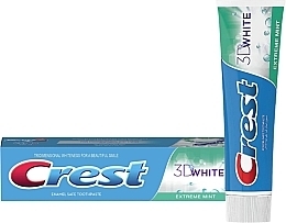 Fragrances, Perfumes, Cosmetics Whitening toothpaste - Crest 3D White Extreme Mint Toothpaste