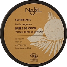 Coconut Body Oil - Najel Nourishing Coconut Oil Face, Body And Hair — photo N3