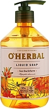 Fragrances, Perfumes, Cosmetics Liquid Soap with Sea Buckthorn Extract - O'Herbal Liquid Soap