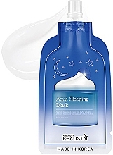 Fragrances, Perfumes, Cosmetics Moisturizing Night Face Mask with Aroma Oils - Beausta Aqua Sleeping Mask