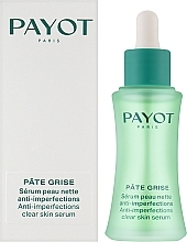 Anti-Imperfections Serum - Payot Pate Grise Concentre Anti-imperfections Clear Skin Serum — photo N2