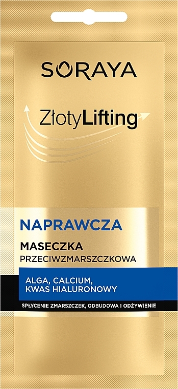 Anti-Wrinkle Lifting and Revitalizing Mask - Soraya Zloty Lifting (sample) — photo N1