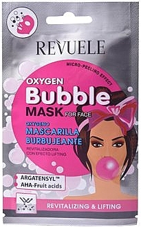 Repairing & Lifting Mask - Revuele Revitalising Oxygen Bubble Mask — photo N1