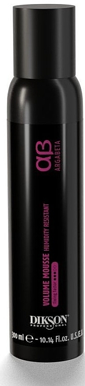 Hair Mousse - Dikson ArgaBeta 6 Volume Mousse Humidity Resistant — photo N1