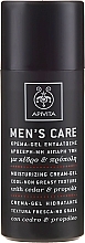 Mom-Greasy Texture Moisturizing Cream Gel with Cedar & Propolis - Apivita Men Men's Care Moisturizing Cream-Gel With Cedar & Propolis — photo N2