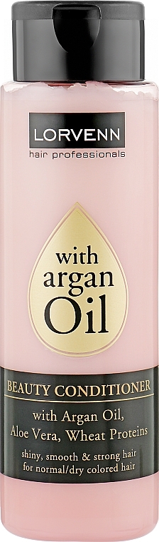 Dry, Normal & Colored Hair Conditioner - Lorvenn Argan Exotic Oil Beauty Conditioner — photo N1