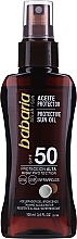 Body Sun Oil - Babaria Sun Protective Sun Oil SPF50 — photo N1