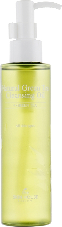 Green Tea Hydrophilic Oil - The Skin House Natural Green Tea Cleansing Oil — photo N2