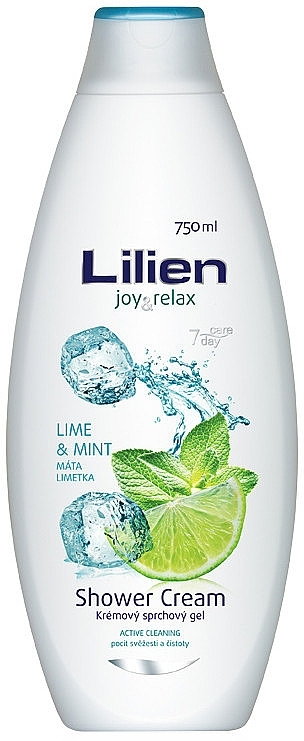 Lime & Mint Shower Cream-Gel - Lilien Lime & Mint Shower Gel — photo N1