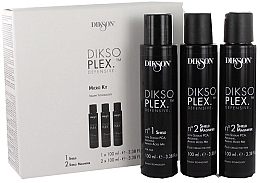 Professional Hair Care Mini Set - Dikson Dikso Plex (shield/100ml + hair/cr/2x100ml) — photo N2