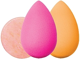 Fragrances, Perfumes, Cosmetics Set - Beautyblender Main Squeeze Set (sponge/2pcs + solid/cleanser/16g)