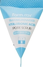 Soda & Hyaluronic Acid Face Scrub - FarmStay Hyaluronic Acid Baking Powder Pore Scrub — photo N10