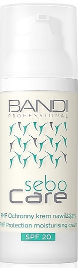 Moisturizing Day Cream - Bandi Professional Sebo Care PMF Protection Moisturising Cream SPF 20 — photo N2