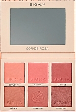 Blush Palette - Sigma Beauty Cor-de-Rosa Blush Palette — photo N2