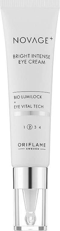 Anti-Pigmentation Eye Cream - Oriflame Novage+ Bright Intense Eye Cream — photo N1