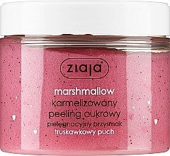 Fragrances, Perfumes, Cosmetics Body Sugar Peeling "Strawberry Marshmallow" - Ziaja Sugar Body Peeling