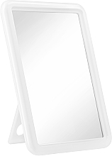 Fragrances, Perfumes, Cosmetics Square Mirror, 14 x 19 cm, 9254, white - Donegal One Side Mirror