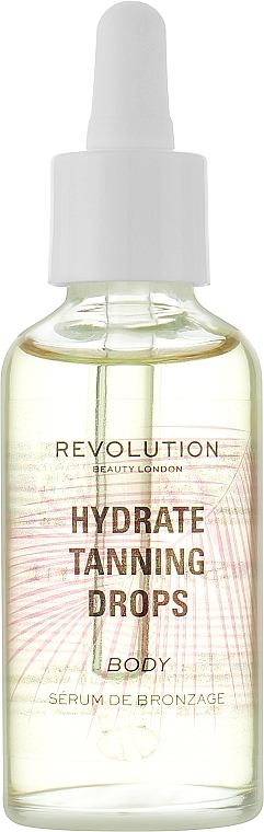 Body Tanning Drops - Makeup Revolution Beauty Hydrate Tanning Drops Body — photo N2