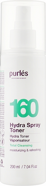 Moisturizing Tonic Spray - Purles Total Cleansing Hydra Spray Toner 160 — photo N1