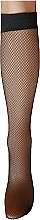 Fragrances, Perfumes, Cosmetics Knee Socks 'Rete', 20 Den, grafitto - Veneziana