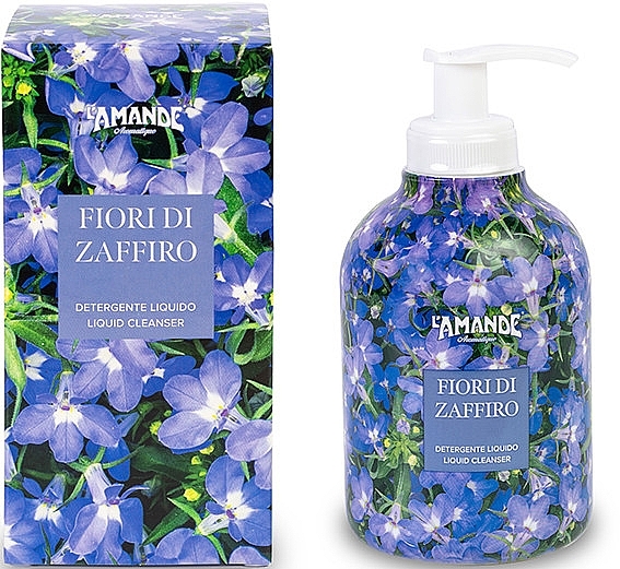 L'Amande Fiori di Zaffiro - Liquid Hand & Body Soap — photo N1