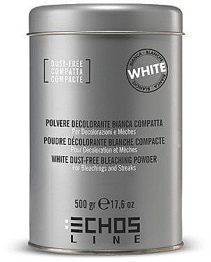 Dust-free Blond Powder White - Echosline Bleaching Polver Decolorante Bianca Compatta — photo N1