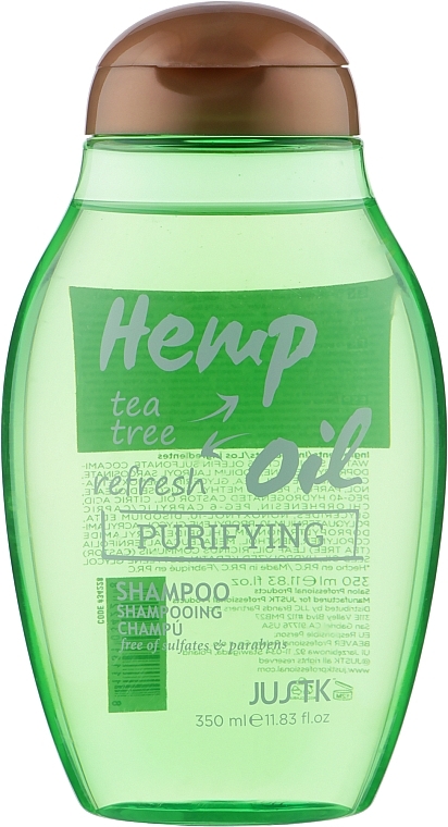 Sulfate-Free Tea Tree Oil Shampoo for Oily Hair - JustK — photo N2