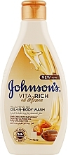 Nourishing Shower Gel with Almond Oil & Shea Butter - Johnson’s® Vita-rich Oil-In-Body Wash — photo N2