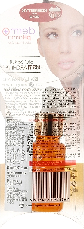 Face Serum - Dermo Pharma Bio Serum Skin Archi-Tec Vitamin C — photo N3