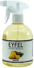 Fragrances, Perfumes, Cosmetics Air Freshener Spray "Pineapple" - Eyfel Perfume Room Spray Pineapple