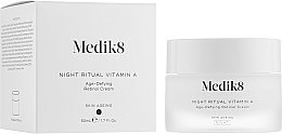 Fragrances, Perfumes, Cosmetics Anti-Aging Night Retinol Cream - Medik8 Night Ritual Vitamin A