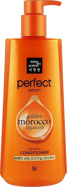 Nourishing Oil Conditioner for Damaged Hair - Mise En Scene Perfect Serum Rinse — photo N1