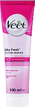 Fragrances, Perfumes, Cosmetics Depilatory Cream for Normal Skin with Lotus Milk and Jasmine Extract - Veet