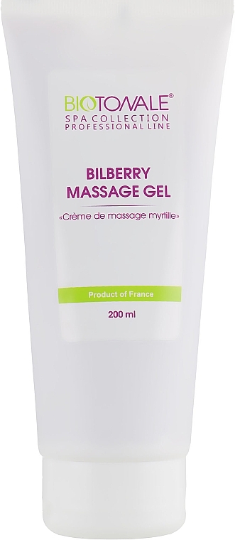 Blueberry Massage Cream Oil - Biotonale Bilberry Massage Gel — photo N1