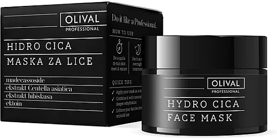 Hydrating Face Mask - Olival Hydro Cica Face Mask — photo N1