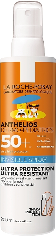 Kids Sunscreen Ultra Light Spray for Face and Body SPF50+ - La Roche-Posay Anthelios Dermo-pediatrics — photo N1