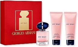 Giorgio Armani My Way - Set (edp/50ml + b/lot/75ml + sh/gel/75ml) — photo N1