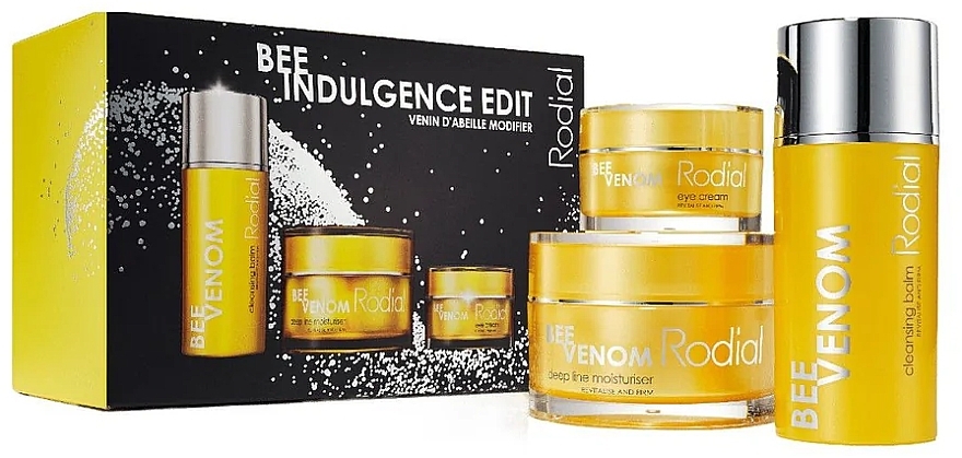 Set - Rodial Bee Indulgence Edit (f/balm/100ml + f/cr/50ml + eye/cr/25ml) — photo N1