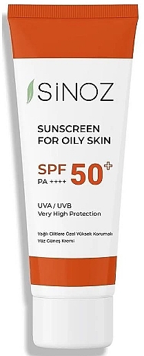 Oily Skin Face Sunscreen SPF50+ - Sinoz Sebum Balance Fluid Sunscreen for Oily Skin SPF50+ — photo N1